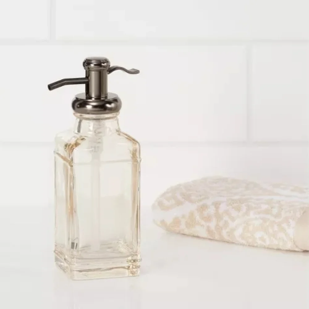 Threshold 12oz Antique Glass Tall Soap Pump Brown - Threshold™ - Picture 2 of 4